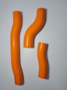 Lizzard Radiator Hose Kit KTM|HSQ|GG 2T '17-23 Orange
