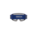 EKS Brand GOX Flat Out Blue Mirror Goggles Blue/Black