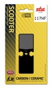 SBS Brake Pad FA186 Ceramic