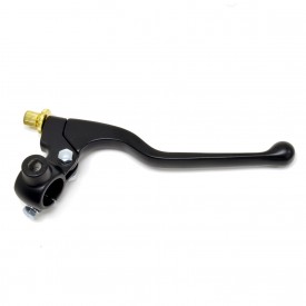 Motrix Clutch Lever Assy w Mirror Hole Black