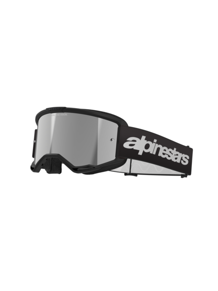 Alpinestars Goggles Vision 3 Wordmark Black Mirror Silver
