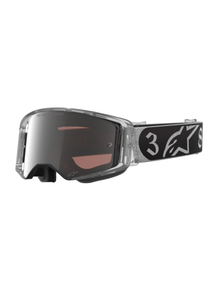 Alpinestars Goggles Supertech Deegan Silver/Black Mirror Silver