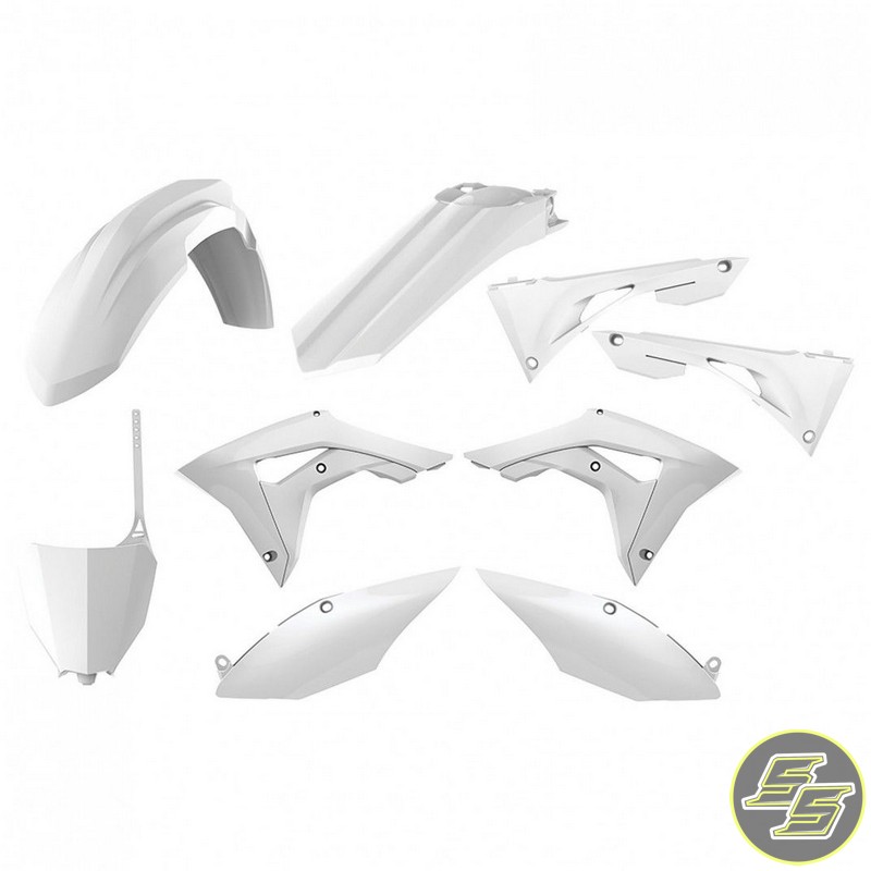 Polisport Plastic Kit Honda CRF250|450R '17-18 White