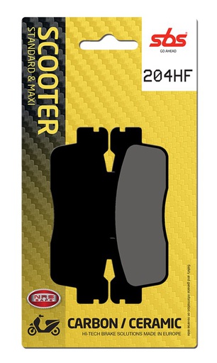 [SBS-204HF] SBS Brake Pad FA498 Ceramic