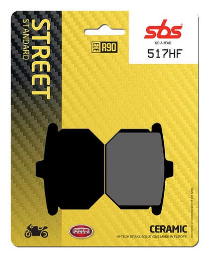 [SBS-517HF] SBS Brake Pad FA31 Ceramic