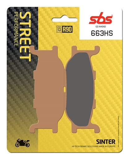 [SBS-663HS] SBS Brake Pad FA179 Street Sinter Front