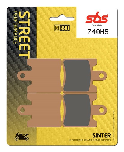 [SBS-740HS] SBS Brake Pad FA283 Street Sinter Front