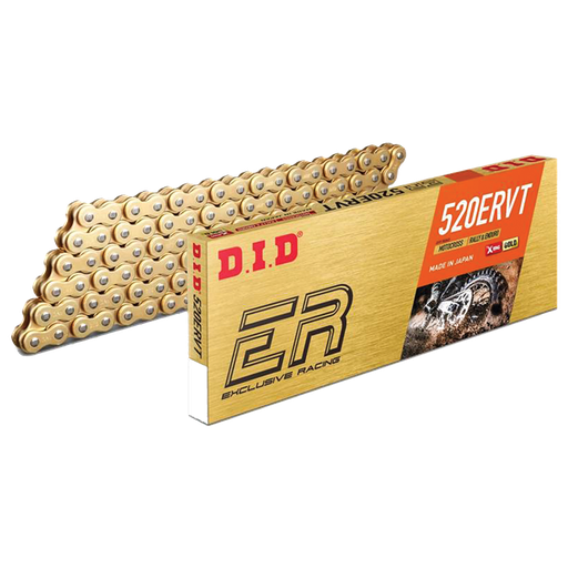 [DID-520ERV7120GGZB] DID Chain 520 120L ERV7 X-Ring ZB Rivet Gold