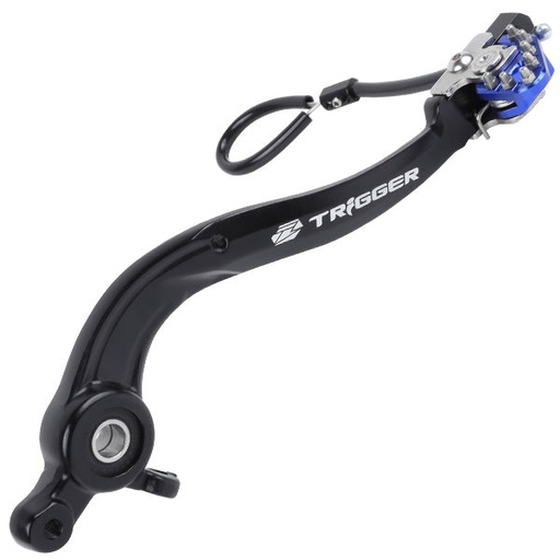 [ZET-ZE90-7316] Zeta Trigger Brake Pedal Yamaha YZ250 '05-22 Blue