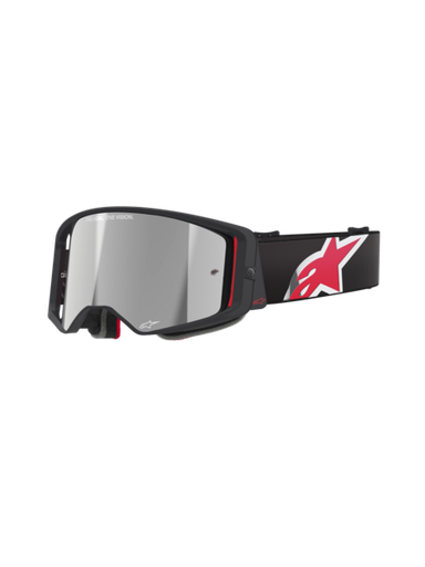 [ALP-AS5100325/1434] Alpinestars Goggles Supertech Corp Black/Red Mirror Silver