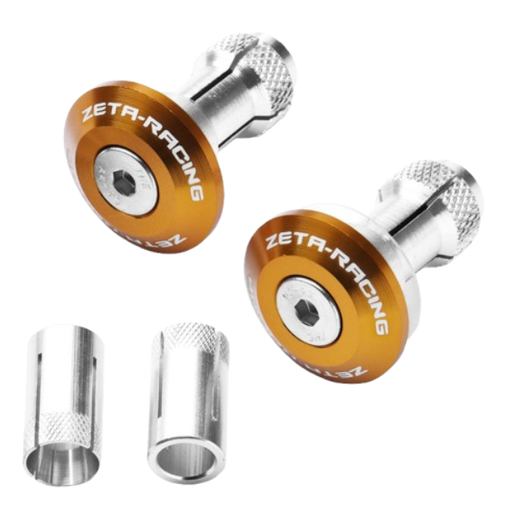 [ZET-ZE48-7104] Zeta Bar Ends 35mm Gold