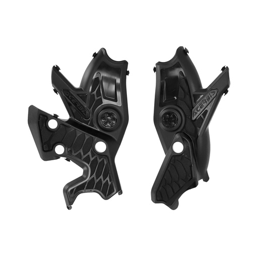 [ACE-A0024666-090] Acerbis X-Grip Frame Proctector Tenere Black