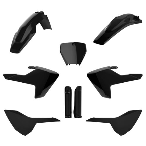 [POL-91501] Polisport Plastic Kit TC/FC '16-18 Black