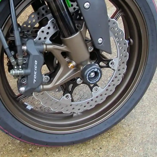 [RNG-FP0044BK] R&G Fork Protectors ZX10-R '07 Black