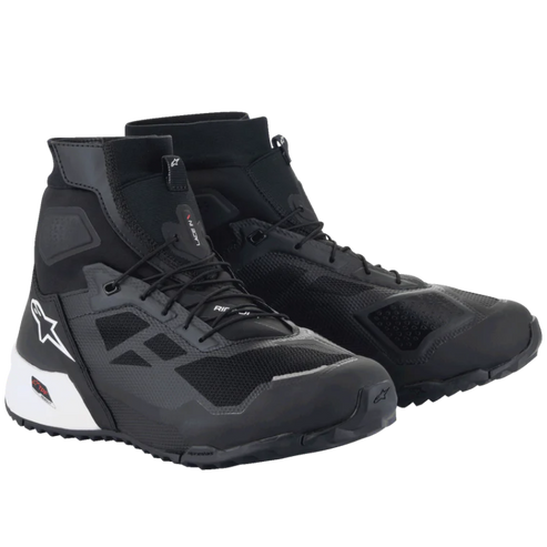 [ALP-AS2611624-12] Alpinestars CR-1 Riding Shoes Black/White