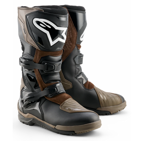[ALP-AS2040126-82] Alpinestars Drystar Corozal V2 Adventure Leather Boots Brown/Black