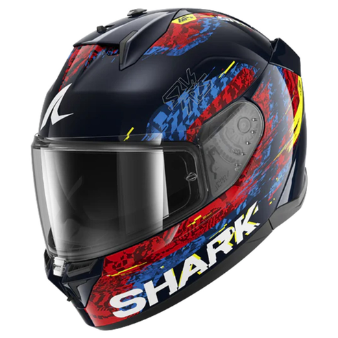 [SRK-SHDSKWAL3SPVIBBRB] Shark D-Skwal 3 Full Face Helmet Speed-Vib BRB