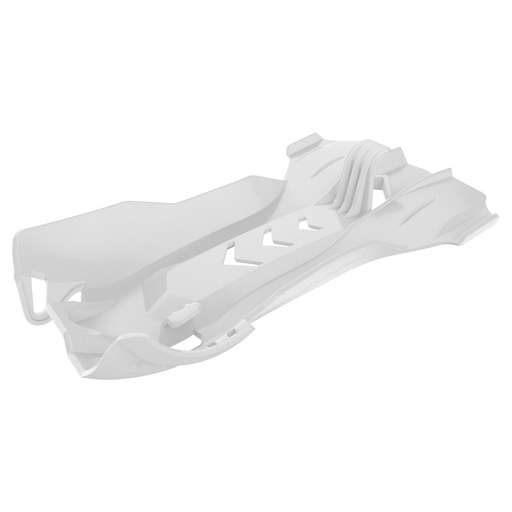 [POL-8468800003] Polisport Fortress Skid Plate KTM SX|EXC '06-16 Husqvarna TC|TE '14-16 White