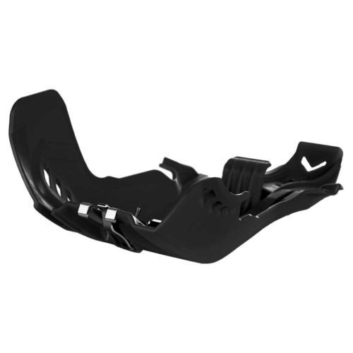 [POL-8472000001] Polisport Fortress Skid Plate w Linkage Guard KTM SX Husq TC|TE '17-19 Black