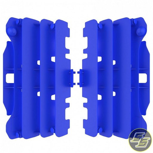 [POL-8458100002] Polisport Radiator Louvers Yamaha YZ250|450F '07-09 Blue