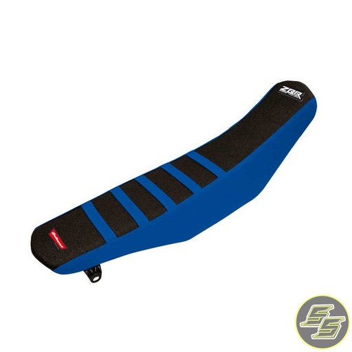 [POL-8154400003] Polisport Seat Cover Yamaha YZ250|450F '14-19 Zebra Blue/Black