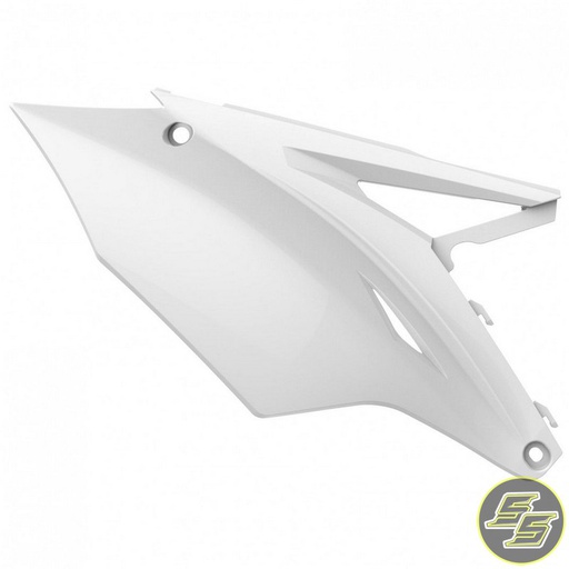 [POL-8608200002] Polisport Side Covers Kawasaki KX450F '16- White