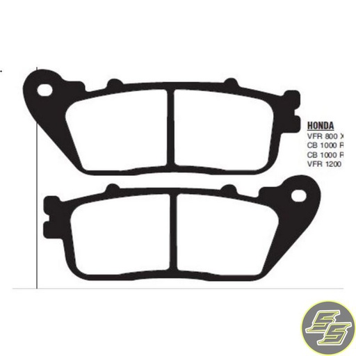 [PRE-PH421] Premier Brake Pad Street Sintered Double H FA488HH