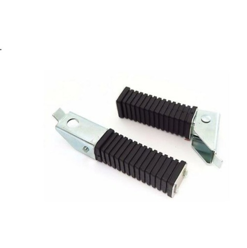 [EMG-54-70200] Emgo Folding Rubber Foot Peg Honda CB